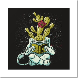 Astronaut Cactus Succulent by Tobe Fonseca Posters and Art